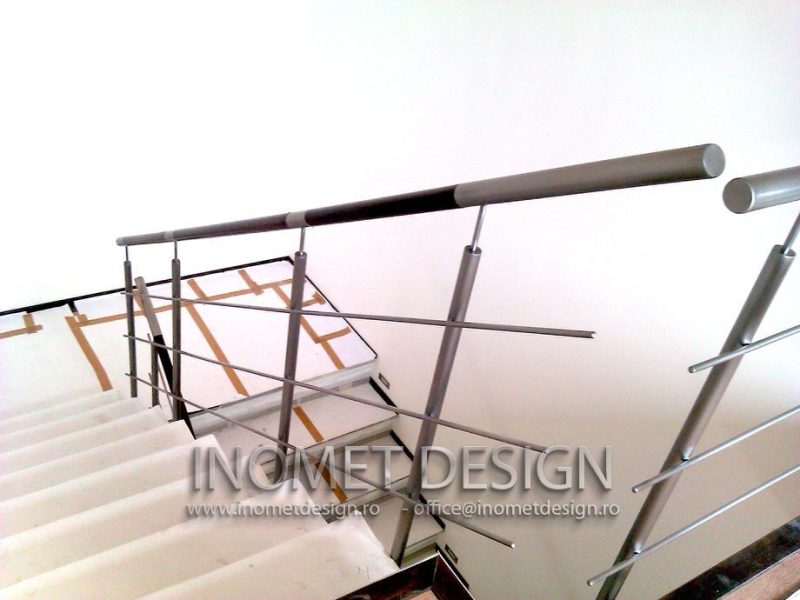 balustrade inox satinat